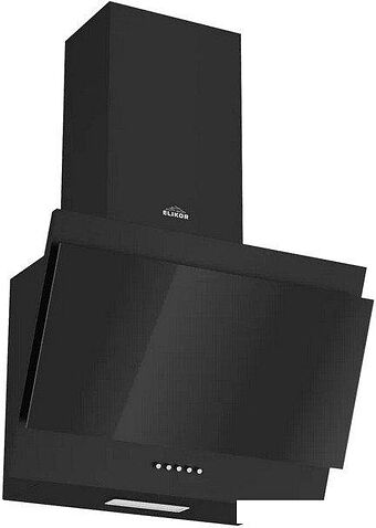 Кухонная вытяжка Elikor Коралл 50П-430-К3Д 266399 (черный/черное стекло)
