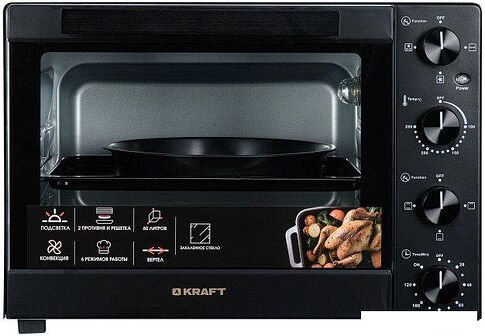 Мини-печь Kraft KFC-MO 6010 HRKBL