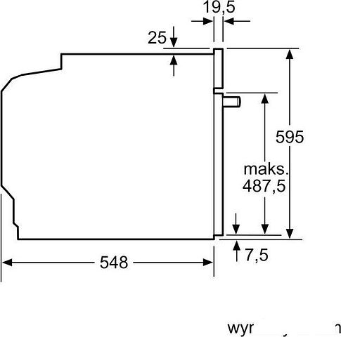 Электрический духовой шкаф Bosch Serie 4 HBA372EB0