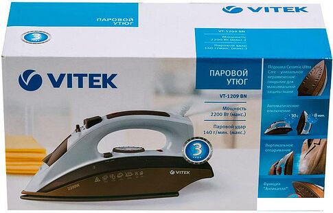 Утюг Vitek VT-1209 BN