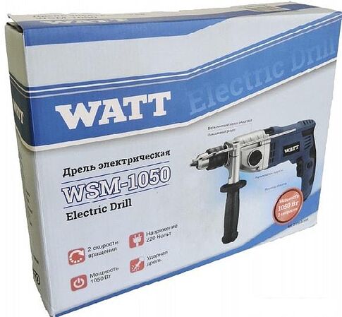 Ударная дрель WATT WSM-1050 210501300