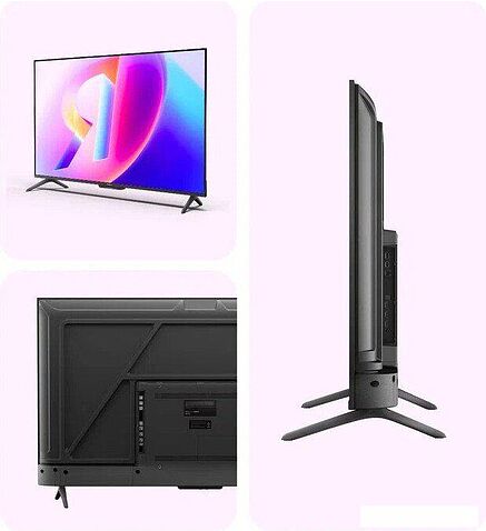 Телевизор Яндекс Яндекс ТВ Станция Бейсик QLED с Алисой 55