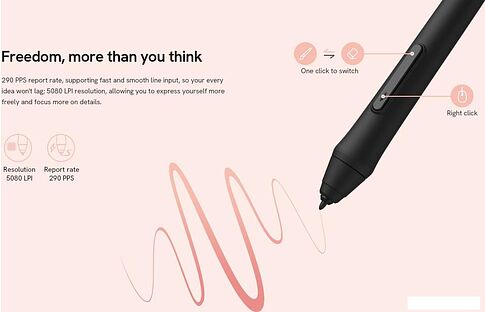 Графический планшет Veikk Creator VK640