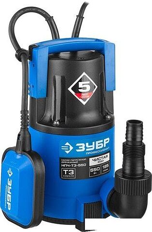 Дренажный насос Зубр НПЧ-Т3-550
