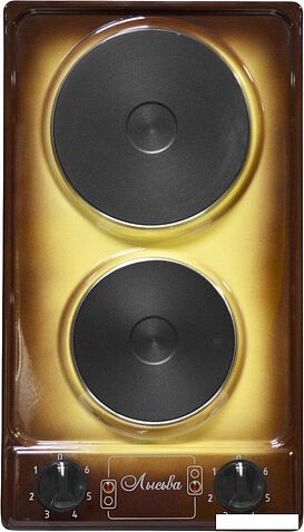 Настольная плита Лысьва ЭПБ 21 (кремовый)