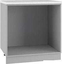 Шкаф напольный ДСВ Тренто СК2 800 (серый/серый)