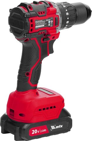 Ударная дрель-шуруповерт MTX CIDS-BL-20 (с 2-мя АКБ, кейс)