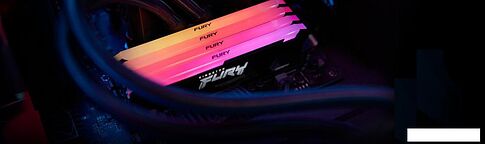 Оперативная память Kingston FURY Beast RGB 2x16ГБ DDR4 2666 МГц KF426C16BB2AK2/32