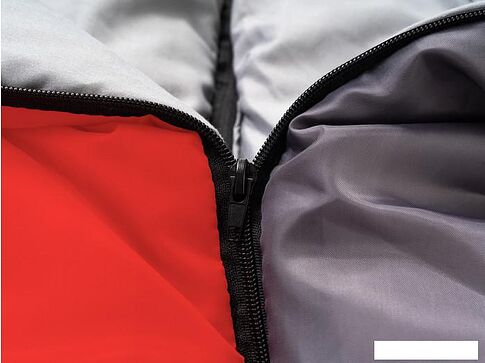 Спальный мешок BalMax Аляска Camping Plus Series до -15°C L (левая молния, серый)