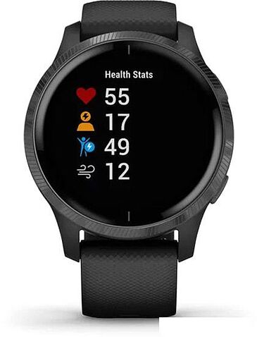 Умные часы Garmin Venu (черный/серый)