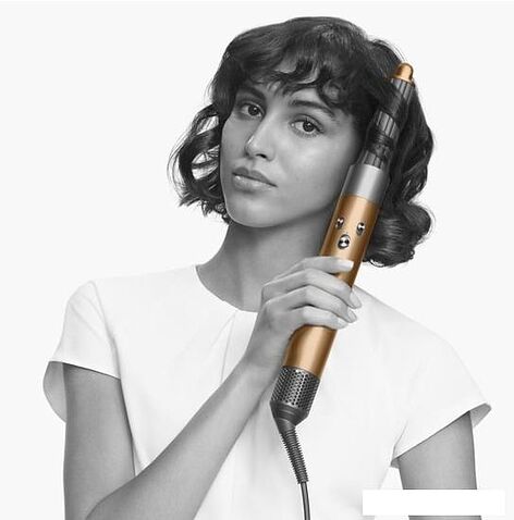 Фен-стайлер Dyson Airwrap complete HS05 (яркий никель/медный)