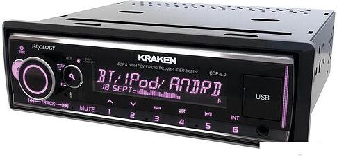 USB-магнитола Prology CDP-8.0 Kraken