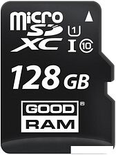 Карта памяти GOODRAM M1AA microSDXC M1AA-1280R12 128GB (с адаптером) Карта памяти GOODRAM M1AA microSDXC M1AA-1280R12 128GB (с адаптером)