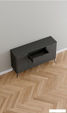 Тумба Arvento Rondo 2D3S (графит/дарк грей)