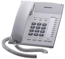 Проводной телефон Panasonic KX-TS2382RUW (белый)