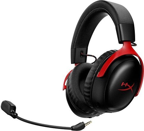 Наушники HyperX Cloud III S Wireless (черный/красный)