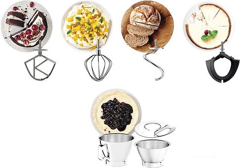 Кухонный процессор Kenwood Titanium Chef Baker KVC85.004SI