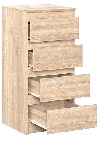 Комод НК-Мебель Stern Т-2 4-я 72674920 16мм (дуб сонома)