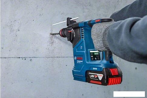 Перфоратор Bosch GBH 187-LI Professional 0611923022 (с 1-им АКБ, кейс)