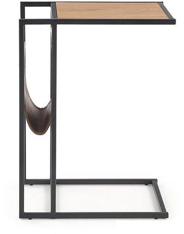 Журнальный столик Halmar Compact 47x33x65 (черный)