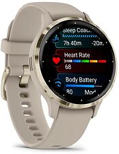 Умные часы Garmin Venu 3S (френч-грей, с силиконовым ремешком) Умные часы Garmin Venu 3S (френч-грей, с силиконовым ремешком)
