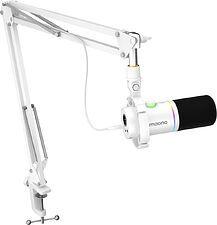 Проводной микрофон Maono PD200XS (белый)