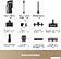 Пылесос Trouver Cordless Vacuum Cleaner G70 Detect V2515 (евровилка, черный)