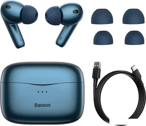 Наушники Baseus Simu S2 (синий)