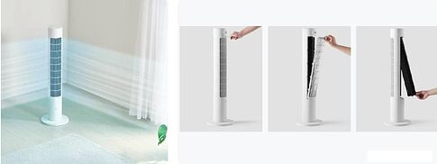Колонный вентилятор Xiaomi Mijia DC Inverter Tower Fan 2 BPTS02DM (китайская версия)