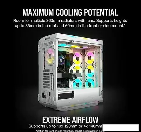 Корпус Corsair iCUE 5000T RGB CC-9011231-WW