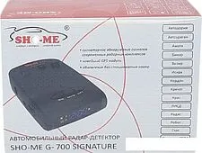 Радар-детектор Sho-Me G-700 Signature GPS