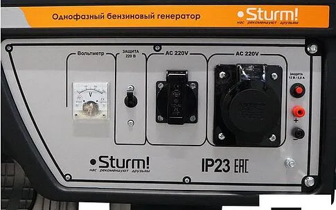 Бензиновый генератор Sturm PG8765N