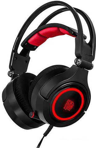Наушники с микрофоном Thermaltake Cronos Riing RGB 7.1 [N:HT-CRA-DIECBK-20]