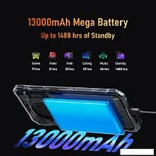 Смартфон Blackview BV6200 Pro 6GB/128GB (черный)