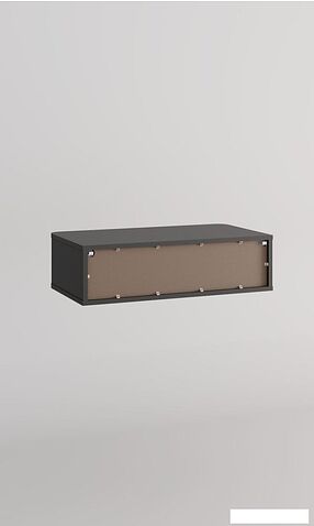 Тумба Arvento Rondo навесная 1S 72.6 см (графит/дарк грей)