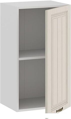 Шкаф навесной Трия Лина 1В4 (крем)