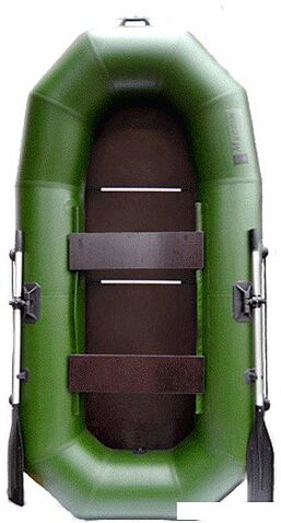 Гребная лодка Муссон Н-270 С (зеленый)