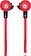 Наушники с микрофоном Oklick HS-S-210 (красный)