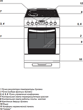 Кухонная плита Hansa FCCW69209