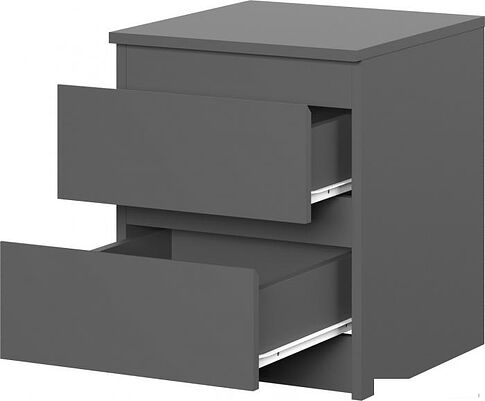 Тумба НК-Мебель Stern Т-1 2-я 72677235 (серый графит)
