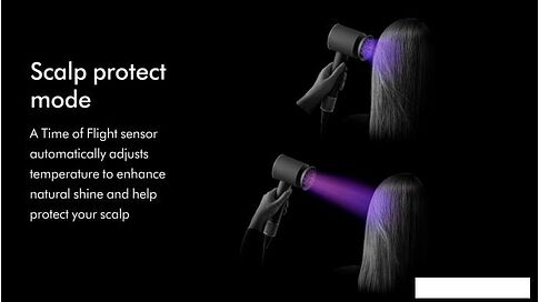 Фен Dyson HD16 Supersonic Nural (синий/топаз)