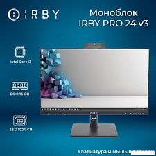 Моноблок IRBY Pro 24 V3-B-i3121-16-0-1-N-H610-010