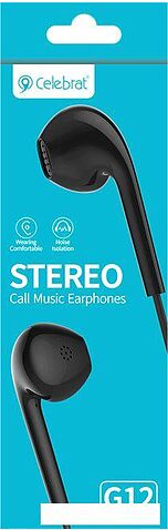 Наушники Celebrat G12 (черный)