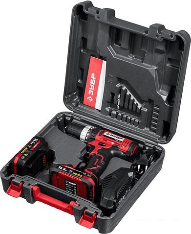 Дрель-шуруповерт Зубр Мастер ДШЛ-145-22 (с 2-мя АКБ, кейс)