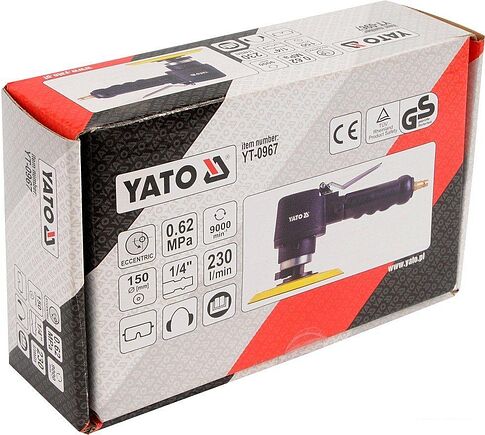Пневмошлифмашина Yato YT-0967
