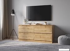 Комод НК-Мебель Stern ТВ-4Я 127 72677947 (дуб вотан)