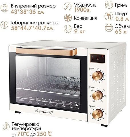 Мини-печь Endever Danko-4068 (белый)