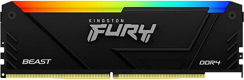 Оперативная память Kingston FURY Beast RGB 2x16ГБ DDR4 2666 МГц KF426C16BB2AK2/32