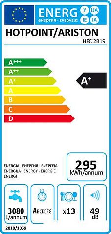 Посудомоечная машина Hotpoint-Ariston HFC 2B19