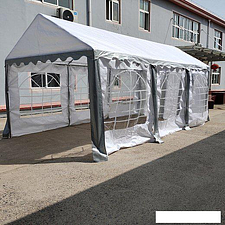 Тент-шатер Sundays Party 3x6 м (белый/серый)